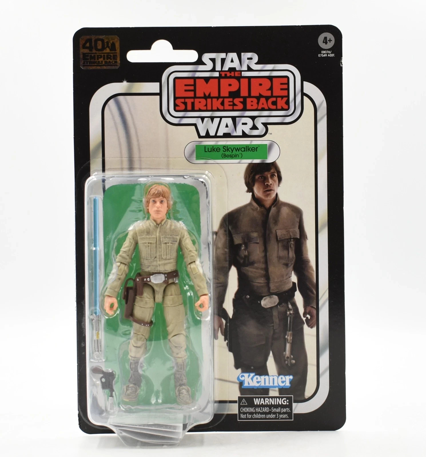 Star Wars The Black Series 40th Anniversary Luke Skywalker Bespin Action Figure