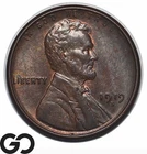 1919-S Lincoln Cent Wheat Penny, Choice Uncirculated++ Tougher Date