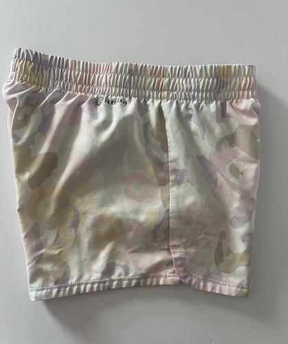 Adidas Girls Runners Size Medium Pastel Camo Shorts Athletic Sportswear M - Picture 5 of 6
