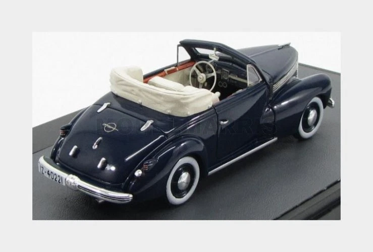 MATRIX SCALE MODELS MX41502-021 OPEL - KAPITAN HEBMULLER CONVERTIBLE 1940 - BLUE - Immagine 2 di 2