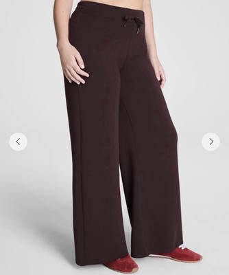 Spanx Air Essentials Pants Women  Wide Leg Sz 1X  Stretchy Soft Sweats Pant Tall