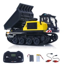 1/50 T14R Panther RTR Electric RC Crawler Dump Tracked Tipper Model Light Sound