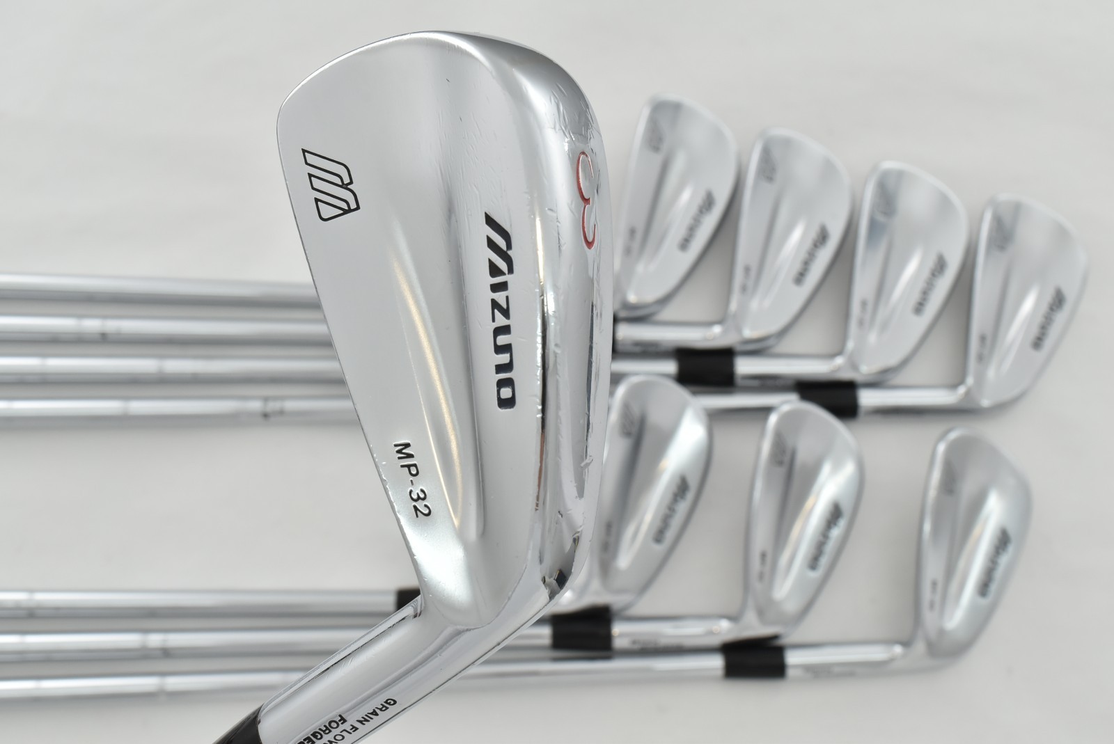 Mizuno MP-32 Grain Flow Forged Iron Set 3-PW 8pcs Dynamic Gold S200 Stiff JDM RH 3