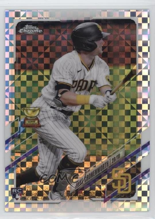 2021 Topps Chrome X-Fractor Jake Cronenworth #49 2n5
