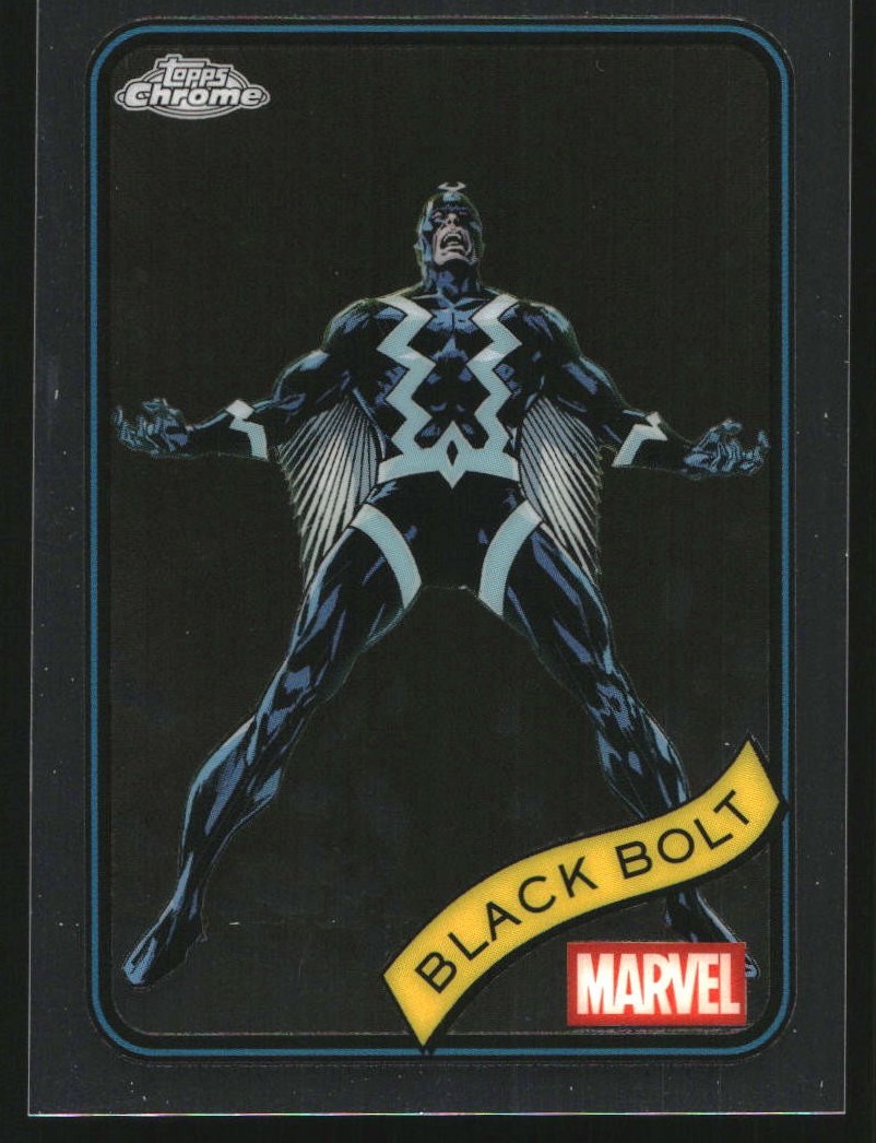 2025 Topps Chrome Marvel #116 Black Bolt - NM-MT