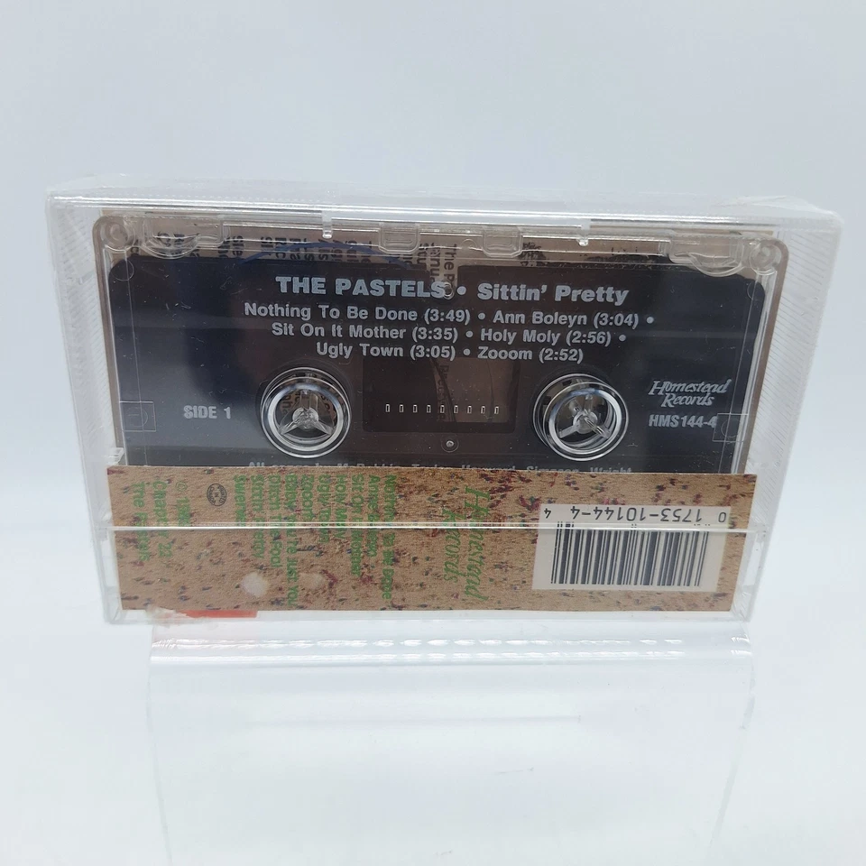 NEW SEALED THE PASTELS Cassette Tape 80s Rock SITTIN PRETTY ORIGINAL HOMESTEAD - Image 4 of 4