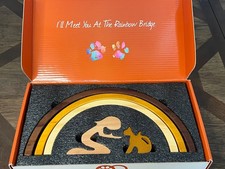 Capti Pets Rainbow Bridge Memorial For Cat Moms NEW 