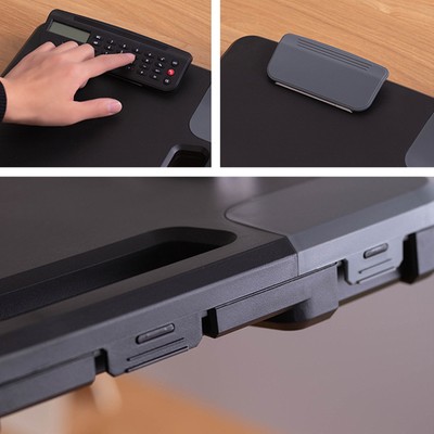 1Pc Portable A4 File Paper Organizer Multi-Compartment Wall-Mount Writing Board