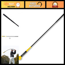 Golf Swing Trainer Aid - Warm-Up Practice Stick for Grip, Balance, Distance Po