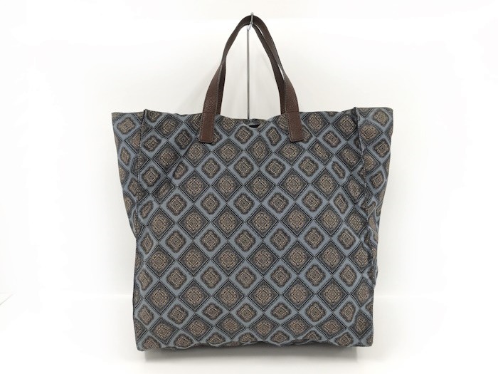 PRADA Tote Bag Nylon Blue Multi Color thumbnail 2
