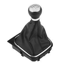 6 Speed Shift Boot Gear Shifter Knob Gaiter Boot Kit Gear Shift Knob Lever