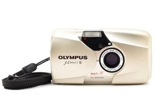 NEAR MINT Olympus Mju II 35mm f/2.8 Point Shoot Film Camera From Japan 02