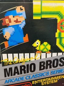mario bros classic arcade series nes NON rev-A NO hangtab 5 screw BOX ONLY