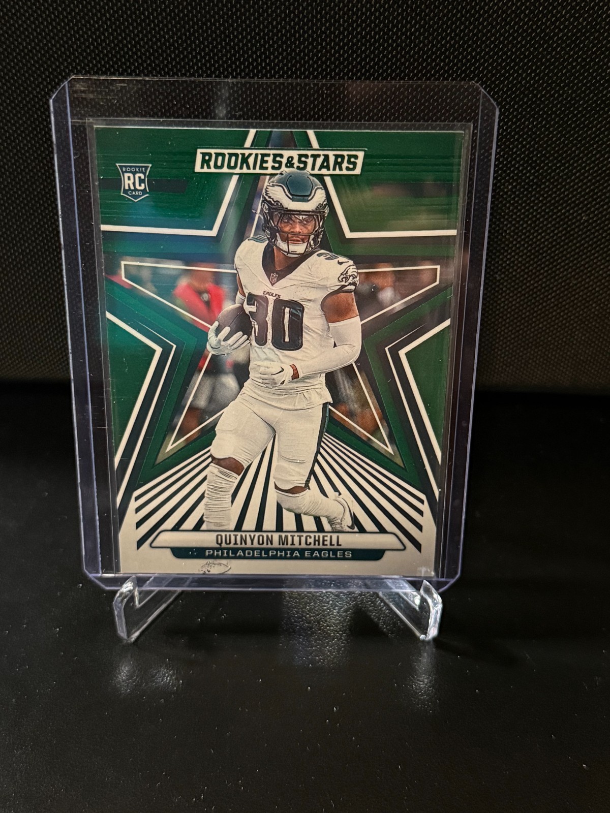2024 Rookies & Stars Quinyon Mitchell Green Parallel (RC) #182