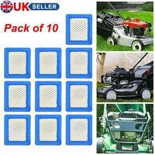 10Pcs Air Filter Lawn Mower Fit for Briggs & Stratton 491588 491588S 399959