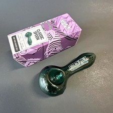 GRAV  4" Classic Spoon Glass Hand Pipe Bowl Pipe -- Lake Green / US Seller