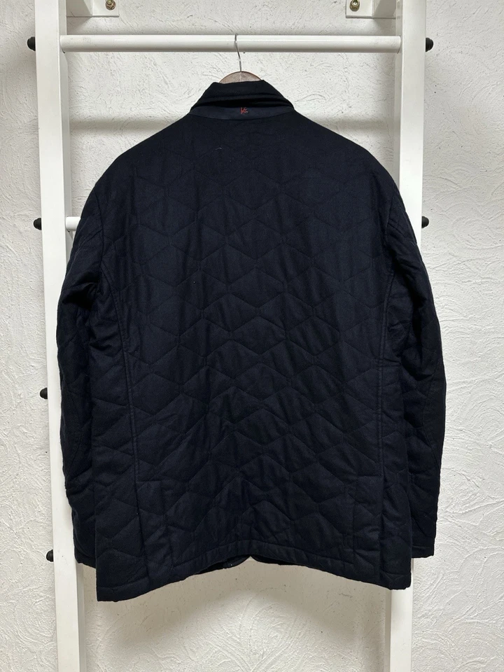 Мужской пуховик из 100% кашемира Isaia Napoli размер XL - Изображение 4 из 4