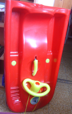 KHW Lenkrodel Schlitten für Kinder 100 x 55cm ohne Karton  ''Gebraucht''(248)