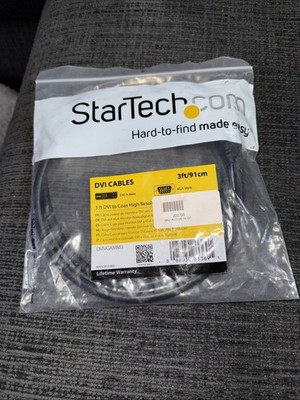 StarTech.com DVI to VGA Display Monitor Cable - Video cable - HD-15 (M) - DVI-A 