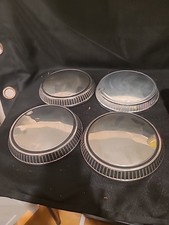 Set 1971-80 Ford Fairmont Pinto Mercury Bobcat Dog Dish Poverty Style Hubcaps