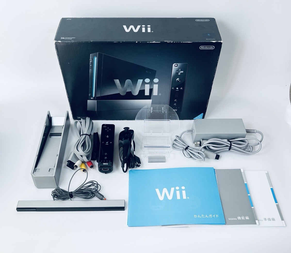 Nintendo Wii Japan Edition - Boxed, All Original Accessories