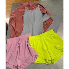 Women  s Athletic Bundle  Nike  All in Motion  Jumpsuit, Pullover  Shorts