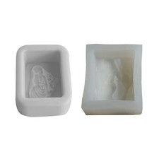 3D Molds Bathing Girls Art Silicone Mold for Making