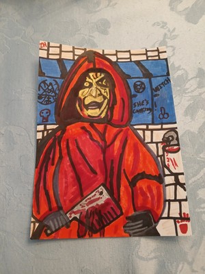 Drawing Fear Street Prom Queen Killer Horror Netflix Saw Scream Halloween Art