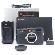 [Top MINT] Leica M8 fotocamera nera 10,3 MP 10701 dal GIAPPONE 20000shot