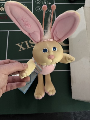 Vintage Cabbage Patch Kids Bunny Bee Xavier Roberts Blue 1985 Plush