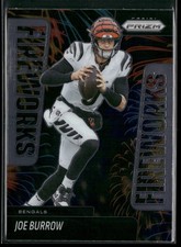 2025 Panini Prizm #25 Joe Burrow Fireworks