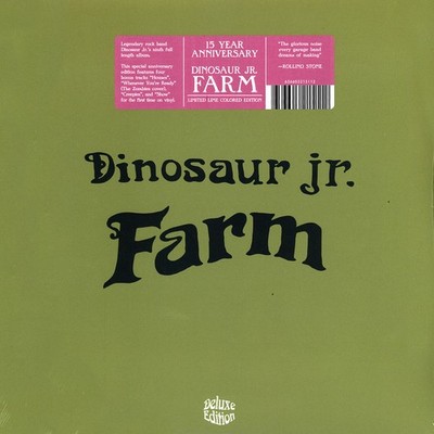 Dinosaur Jr - Farm 15th Anniversary Lime Green Vinyl  (2009 - US - Reissue)