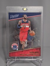 2016-17 Prestige Acetate Veterans Gold John Wall 02/10 Jersey Numbered Wizards