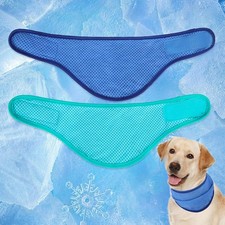 Dog Cooling Bandana - 2 Pack Instant Cooling Dog Bandanas, Chill Out Pet Cool Sc