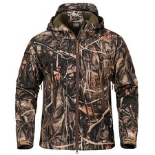 Mens Realtree Hunting Fishing Heavy Padded Waterproof Jacket Coat Outdoor