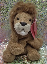 Russ Luv Pets Cairo Lion Cat 5 Plush Stuffed Animal New W Tags RARE RETRO 2001