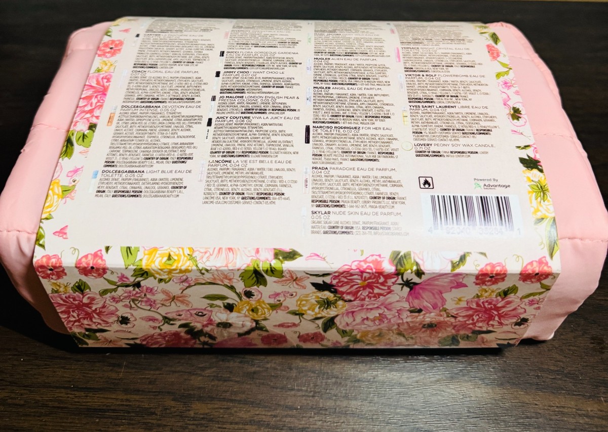 Macys 26-Pc. Favorite Fragrance Sampler Gift Set For Her & Pink 