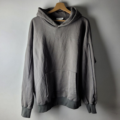 Therapy Session Herren Gr. M Grau Hoody Pullover 100% Baumwolle Freizeit Relax Oversized
