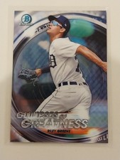2020 Bowman Draft - Glimpses of Greatness Riley Greene #GOG-RG