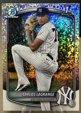 CARLOS LAGRANGE 2025 BOWMAN CHROME 1ST MINI DIAMOND REFRACTOR RC SSP 🔥💎🔥