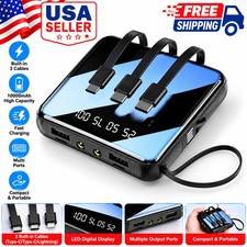  20000mAh Mini Power Bank Portable Charger Type C USB 15W Fast Charging Battery