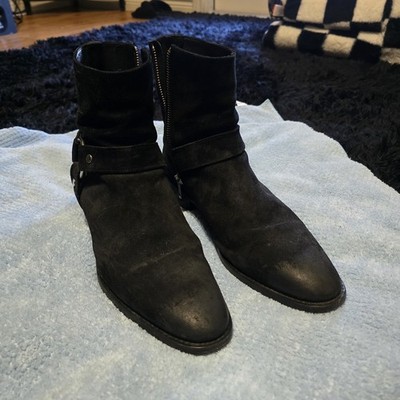 Thursday Boots HARNESS 8 Black Suede Men