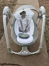 Ingenuity ConvertMe 2-in-1 Portable Baby Swing 2 Infant Seat - Gray 83641076