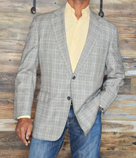 Brooks Brothers 1818 Madison Ethomas Super 130's Full Canvas Jacket Blazer 41R