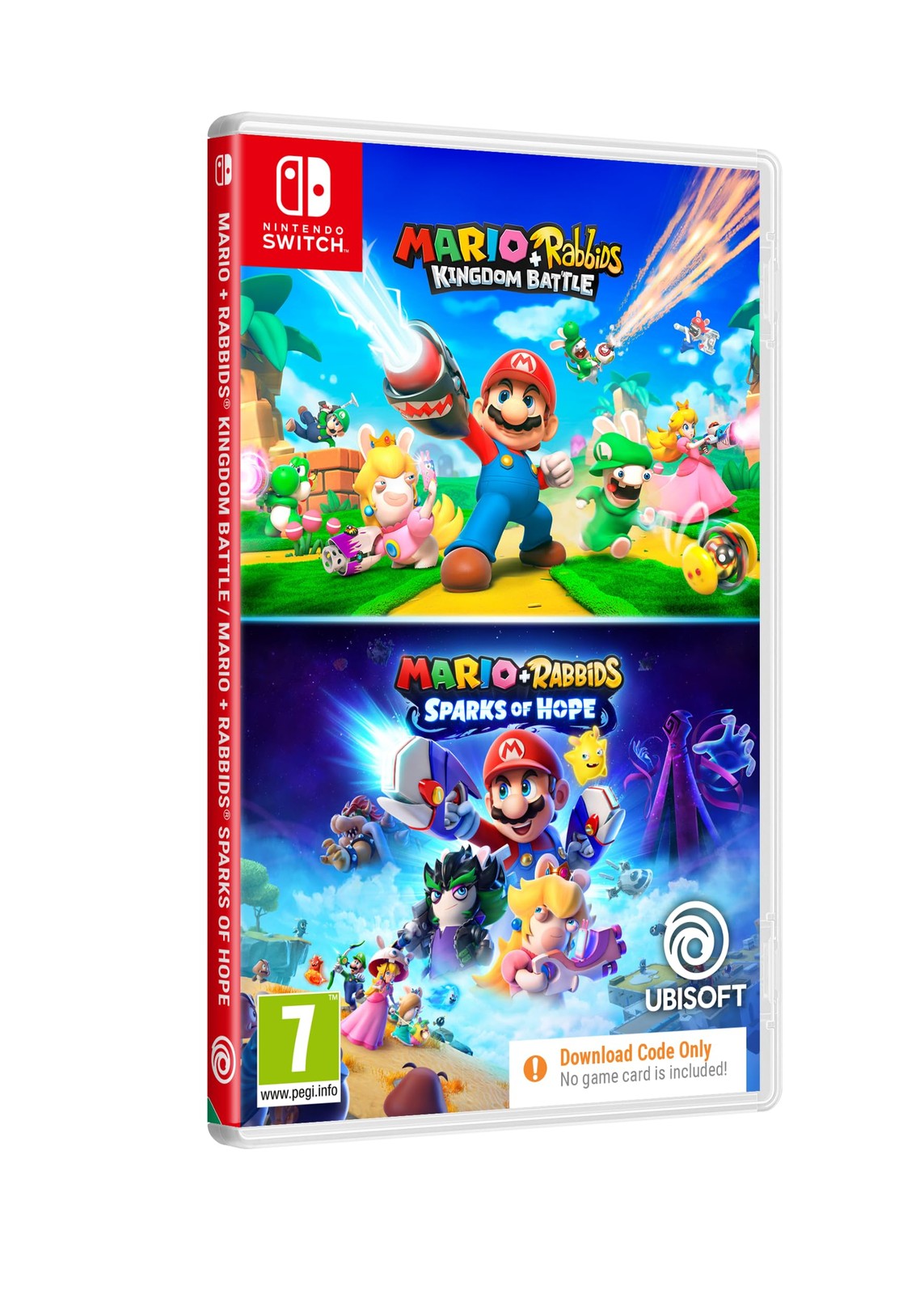 Mario + Rabbids Kingdom Battle / Mario + Rabbids Sparks of Hope (Switch) (Cod...