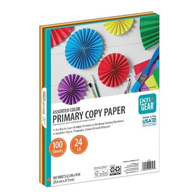 White Copy Paper 8.5 x 11 24 Lb 100 Sheets Premium Quality Multipurpose Printer