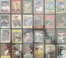 Roger Clemens 45 Card Lot 1985 Topps RC 661 Turkey Red Ad Back -No Doubles-