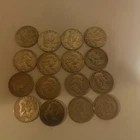 LOT OF 16 1948-1963 Ben Franklin Half Dollar 90% Silver Coin Free shipping!