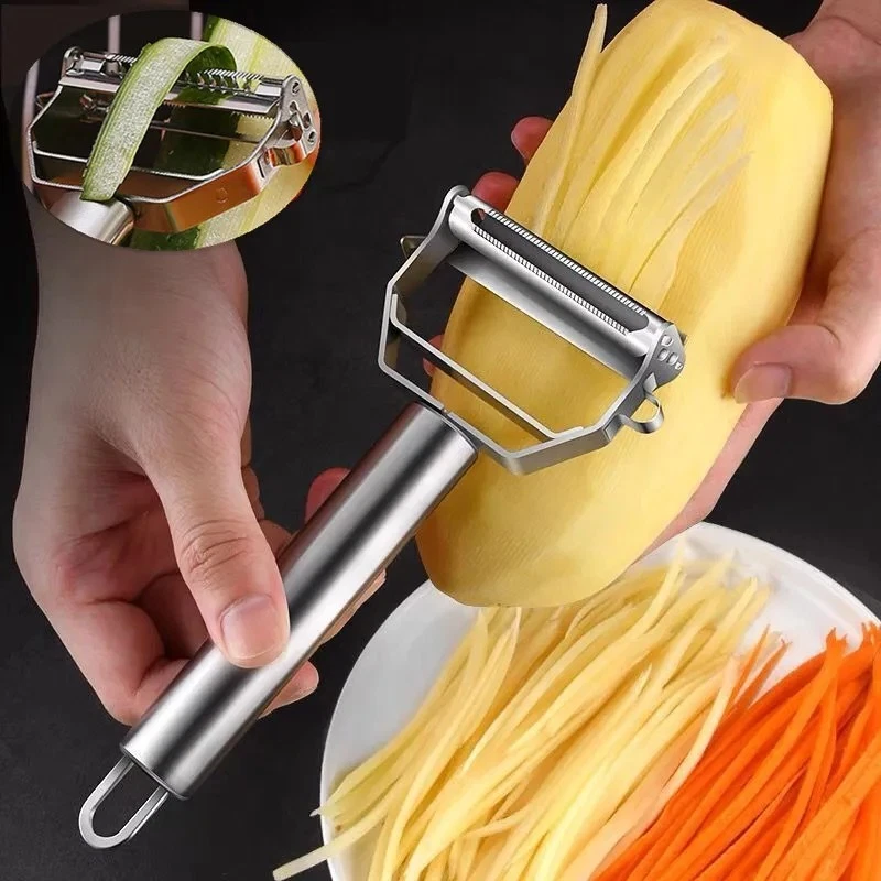 Ultra Sharp Vegetable Peeler Multi Functional Cutter Fruit Slicer Kitchen Tools
Opens in a new windo