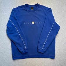 Vintage 90s NIKE Golf Mens XL Embroidered Crewneck Sweatshirt Y2K